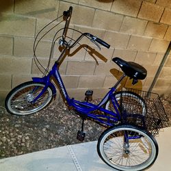 Adventure 3 Speed Folding Tricycle 