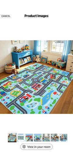 Kiss classroom rug