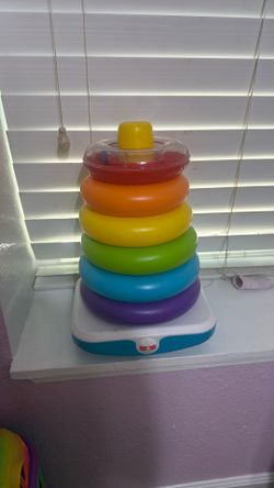 Fisher price rainbow tower
