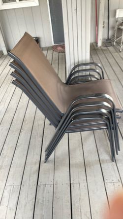 Patio table and chairs