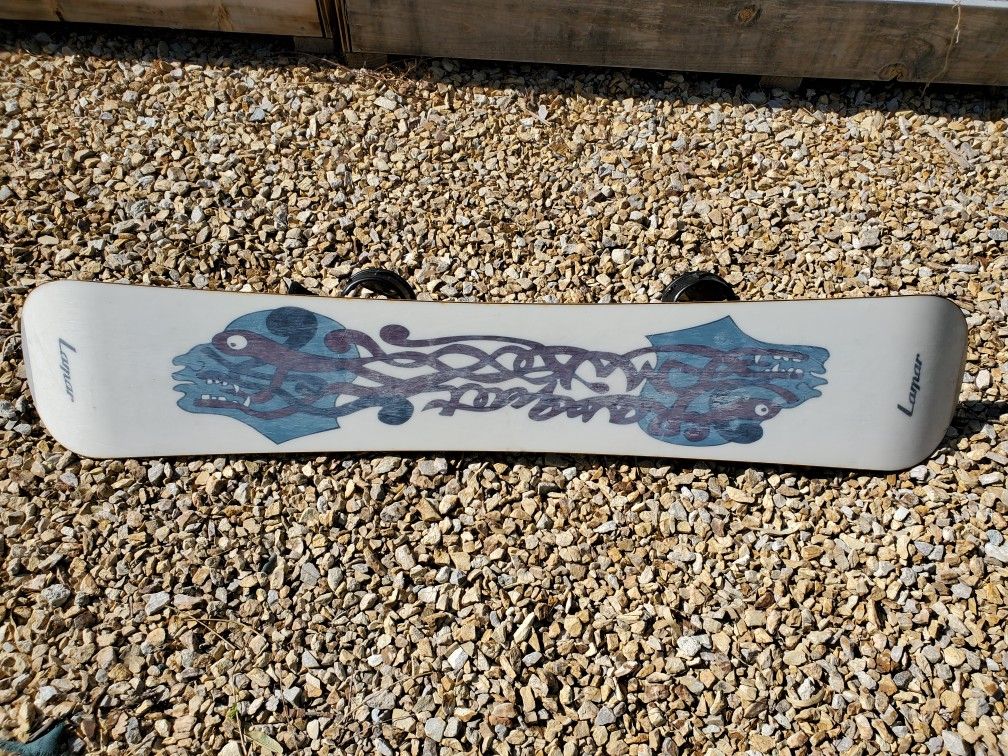 Mark Gonzales ART on Lamar Mike Ranquet Snowboard 159cm90s Made In USA