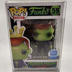 Funko POP Franken Freddy #59 Funko Shop Exclusive W/Protector 🔥