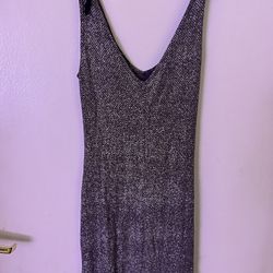 Beautiful Black /silver Sparkl Dress 