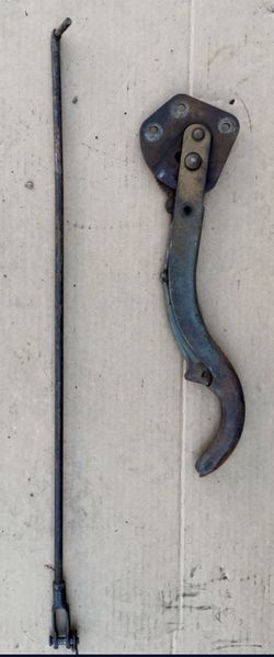 57 CHEVY TRUCK PARTS                                EMERGENCY        BRAKE HANDLE               &                                          CONTROL ROD