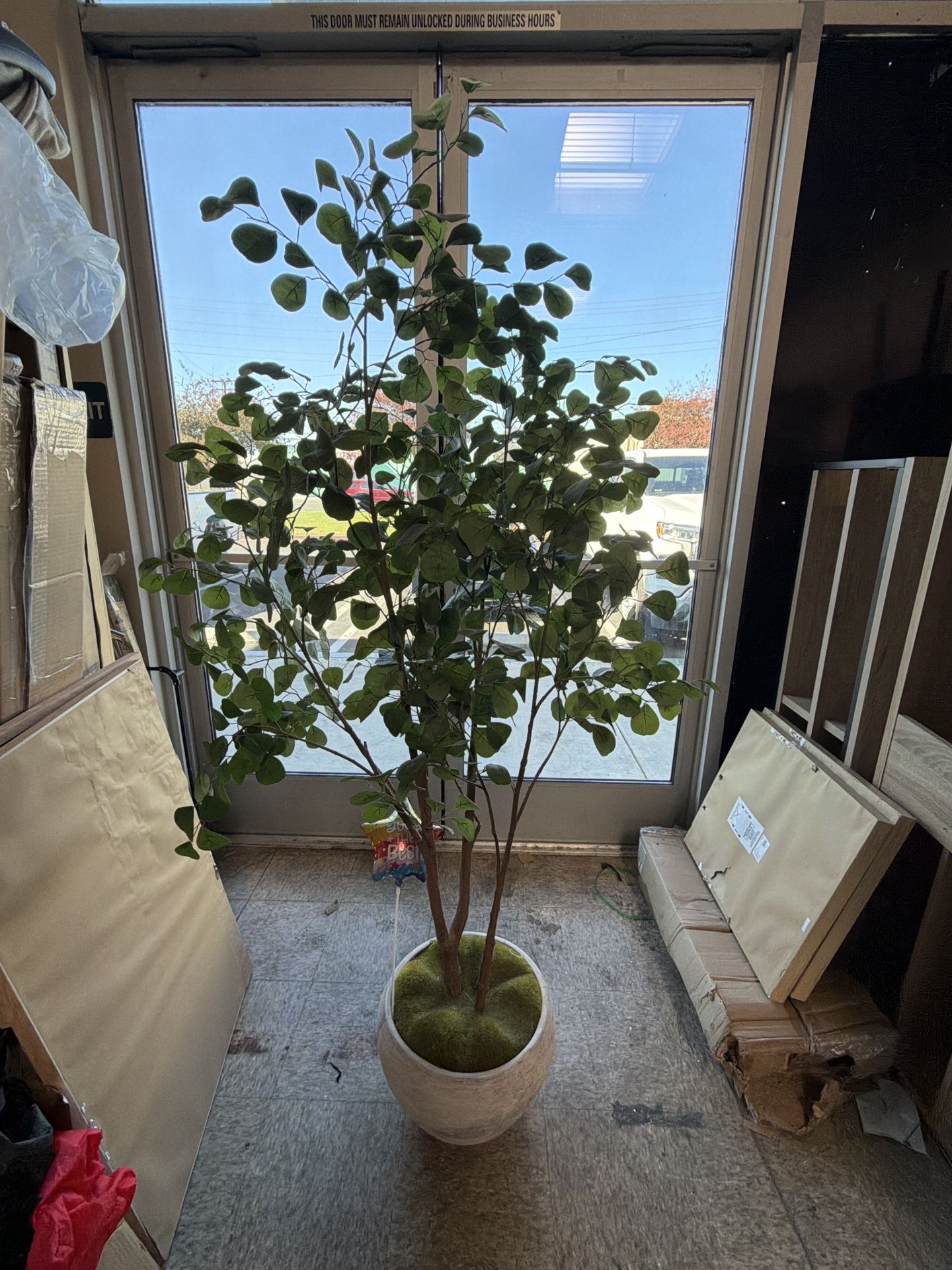 Modern 6ft Faux Tree Decor