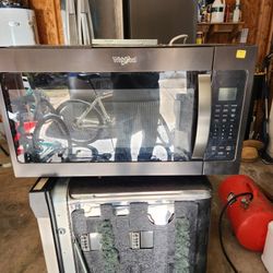 Whirlpool Range Top Microwave 