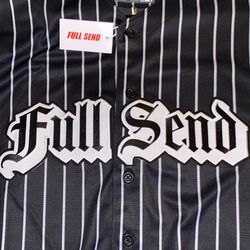 Brand New Full Send Baseball Jersey Size Large. - Depop