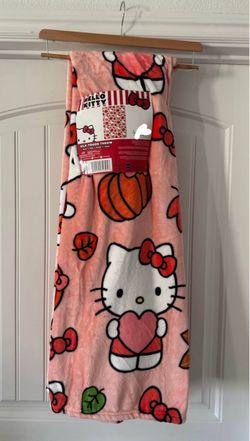 New Hello Kitty Pumpkin Blanket