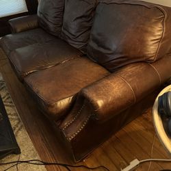 Leather Couch