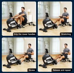 Cyclo Pooboo Magnetic Rowing Machine