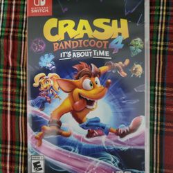 Nintendo Switch Crash Bandicoot 4 Its About Time Game