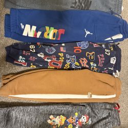 Toddler Boy Sweats Bundle Size 6 