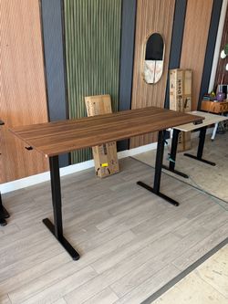 71” Wide Electric Standing Desk Rising Desk Home Office Desk