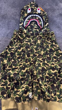 Green Camo Bape Hoodie