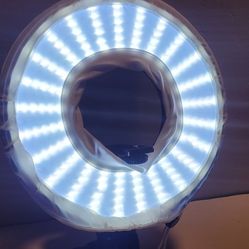 LED Ring Light Panel for Photography & Video – Adjustable 3000K–7000K, 300 LEDs,