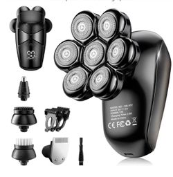 Electric Razor with Head Shaver for Men