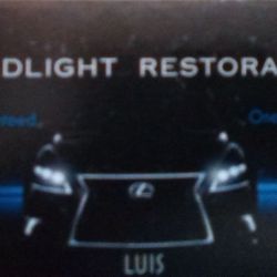 Headlight Restoration 