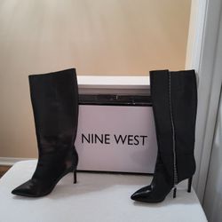 Nine West Boots Black Size 7.5