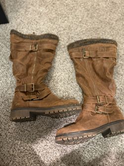 Brown Woman Boots