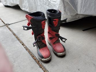 FOX MOTOX DIRT BIKE Kids BOOTS SIZE 3