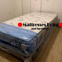 MATTRESS PILLOWTOP IN OFFER DIFFERENT SIZE WITH BOXSPRING 🆕HOT 🔥SALE 