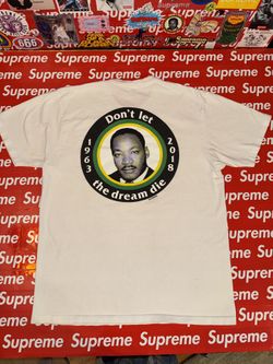 Supreme S/S 18 MLK Dream Tee -Large 