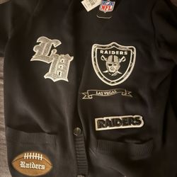 ******* BRAND NEW RAIDERS CARDIGAN ********