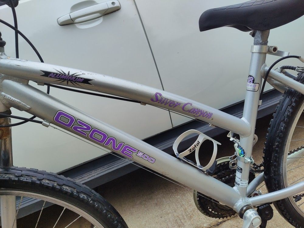 Ozone 500 Silver Canyon 18 Speed Mountain Bike for Sale in Irving TX OfferUp