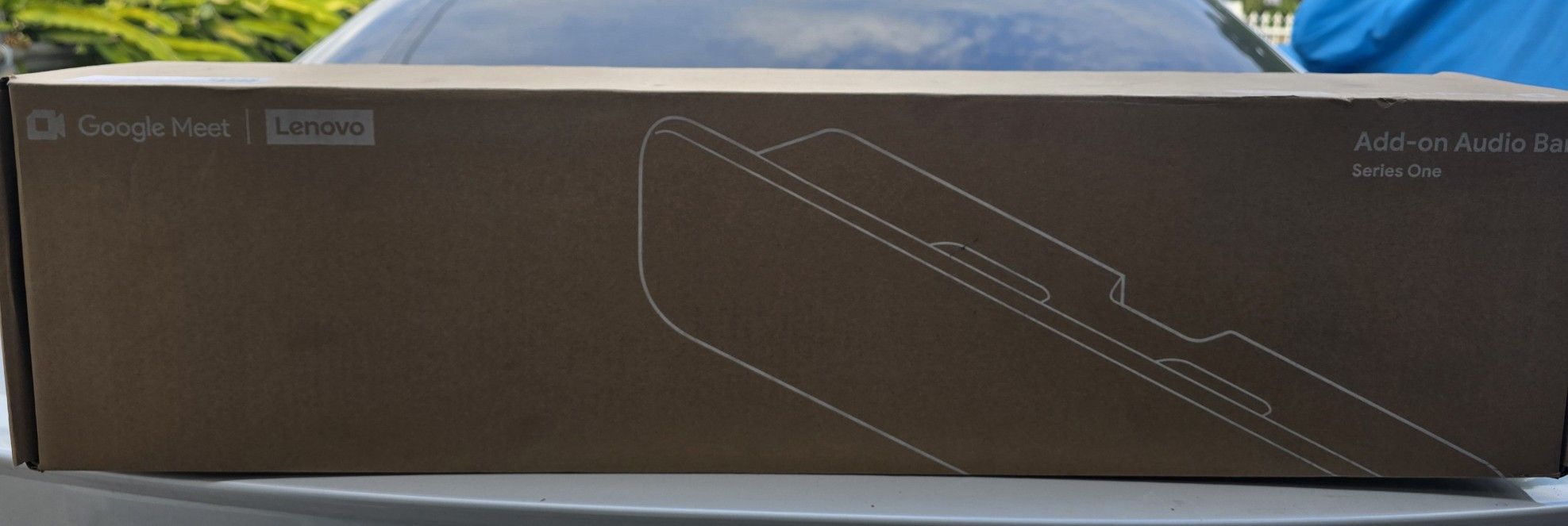 NEW Lenovo Google G1V11L Add On Audio Bar Chalk