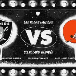 Raiders Tickets Vs Cleveland Browns