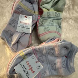 Girls' 6pairs each of 3 packs Super Soft No Show Socks - Cat & Jack™ 