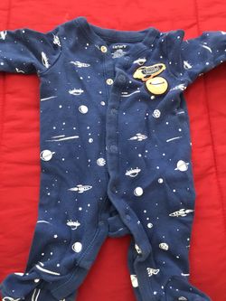 Carters newborn onesie (boys)