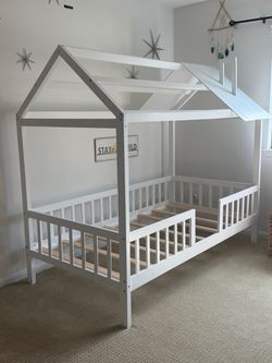 Kids twin bed frame