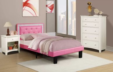 Pink Full size Bed frame