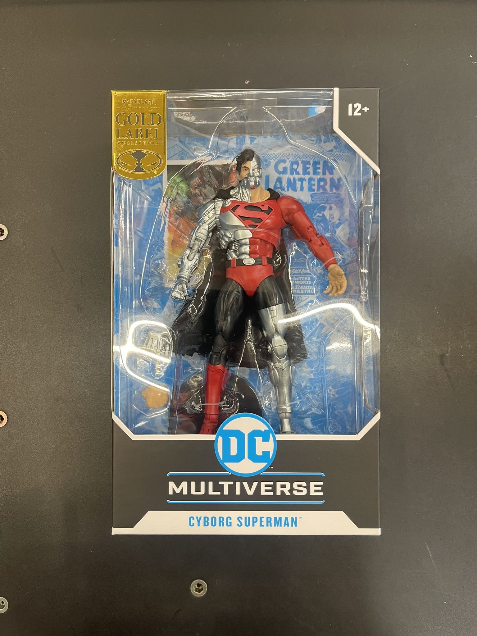 McFarlane DC Multiverse Cyborg Superman Red | Gold Label Exclusive