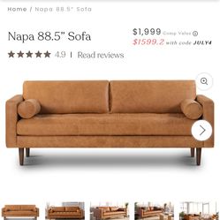 Leather Sofa