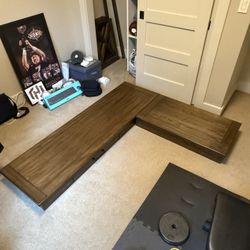 Wooden L Shaped Desk