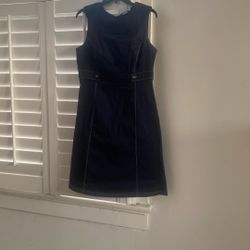 ☀️Navy Blue Audrey Hepburn Dress Size 10