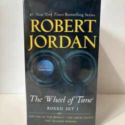 Wheel of Time Premium Boxed Set I: Books 1-3 by Robert Jordan Paperback 2019 New