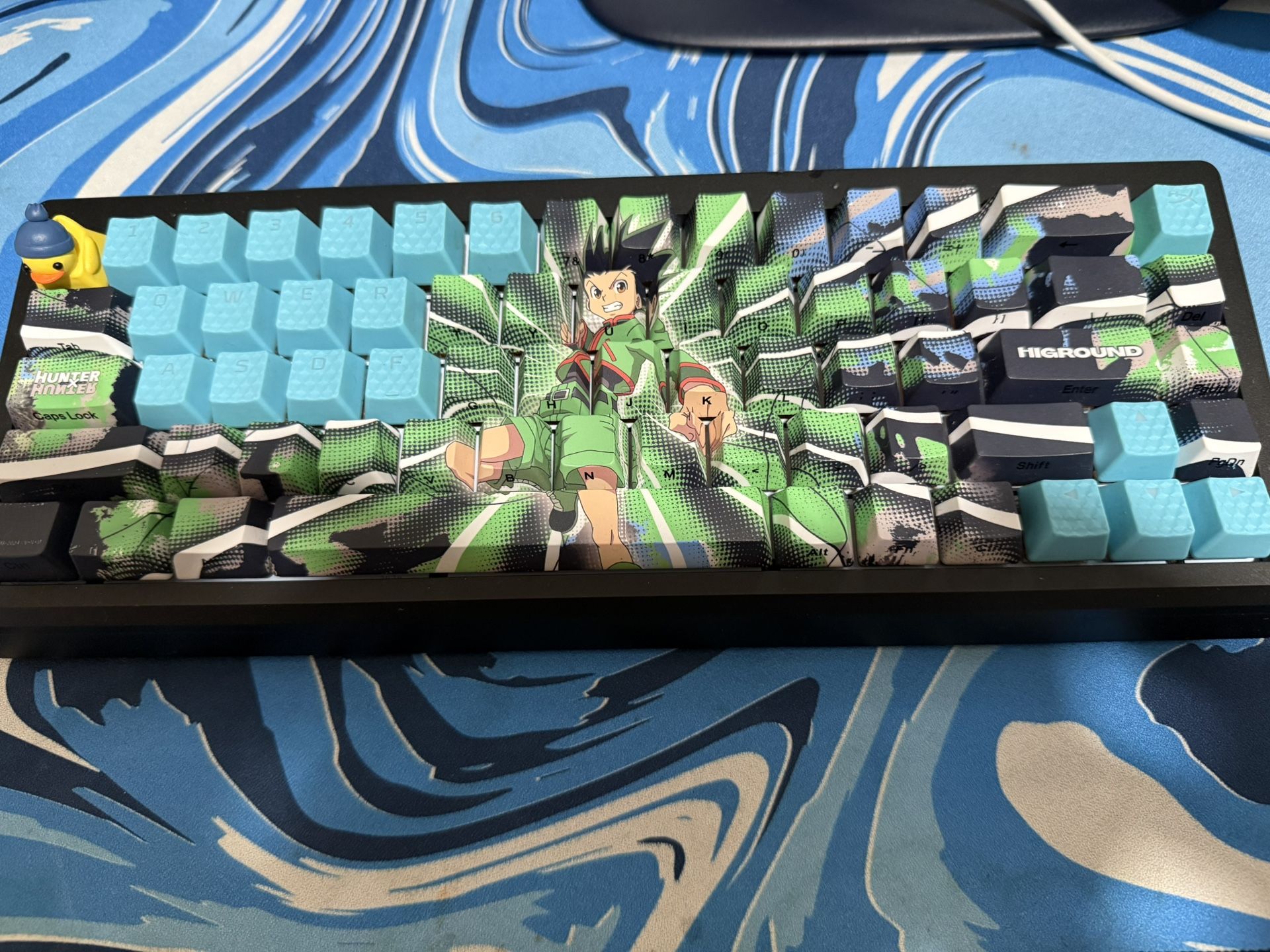 High ground keyboard