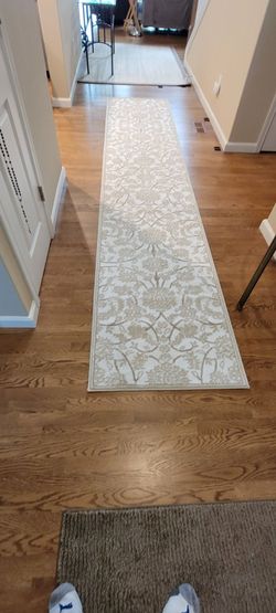 BEAUTIFUL WHITEISH/TAUPE/CREAM RUNNER