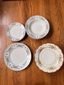 Wedding china plates for events