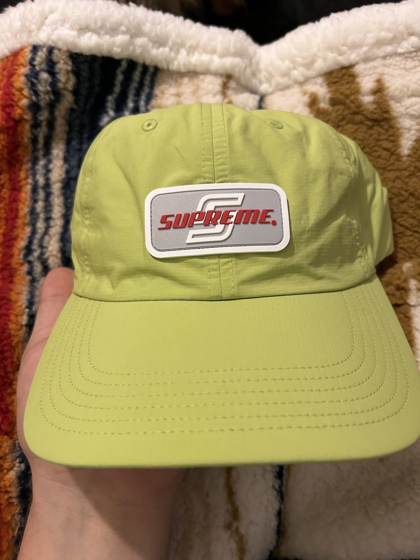 Supreme Reflective Patch Hat