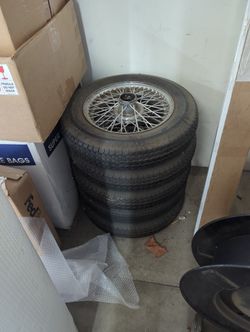 MG TD Wire Wheels