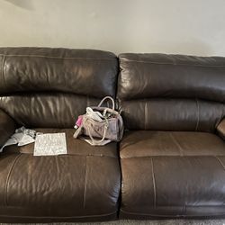 3pc Leather Living Room Set