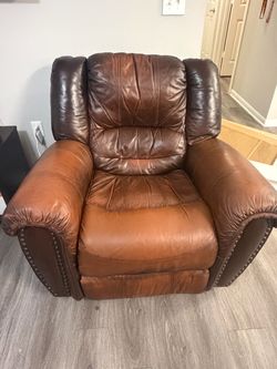 Queen mattress and reclining sofa