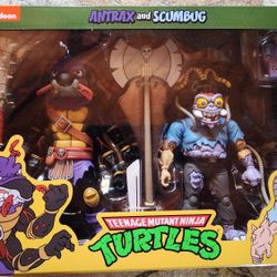 NECA TMNT Antrax And Scumbug 2 Pack 