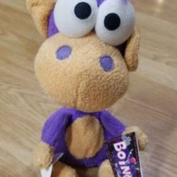 Collectible Boingers Bestever 9" Purple Monkey Plush Bobblehead Boing Retro