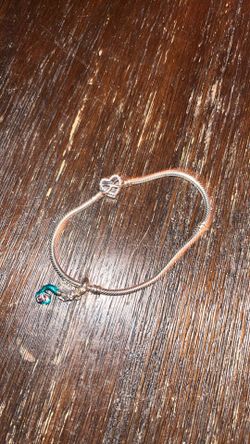 Infinitypandora bracelet with little mermaid charm