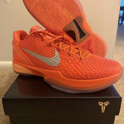 Size 10.5 - Nike Zoom Kobe 6 Protro Total Orange “WNBA”